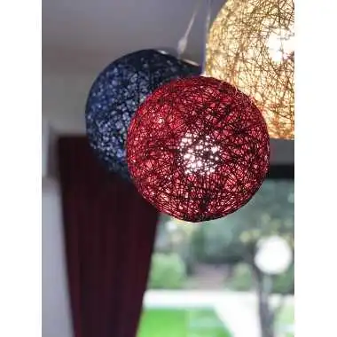 Guirled - Hängeleuchte mit 3 Kugeln - Sunset Leuchte Hängeleuchte mit 3 LED-Kugeln E27