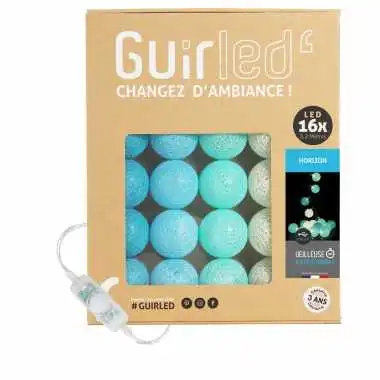 Guirled - Guirlande lumineuse Classique -  Horizon Classique Guirlande lumineuse boules coton LED USB