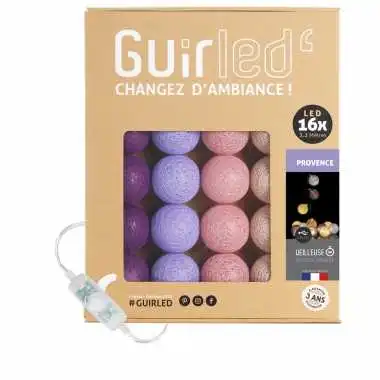 Guirled - Guirlande lumineuse Classique -  Provence Classique Guirlande lumineuse boules coton LED USB