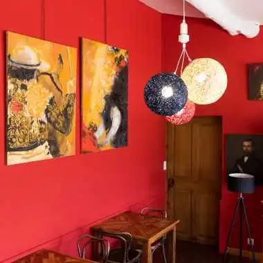 Guirled - Hängeleuchte mit 3 Kugeln - Sunset Leuchte Hängeleuchte mit 3 LED-Kugeln E27