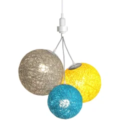 Guirled - Suspension 3 Boules -  Nordic Luminaire Suspension 3 boules LED E27