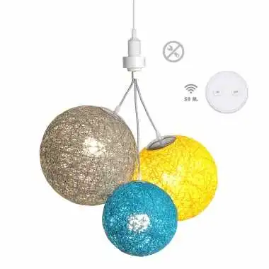 Guirled - Hängeleuchte 3 Kugeln - Nordic Leuchte Hängeleuchte 3 LED-Kugeln E27