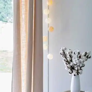Guirled - Guirlande lumineuse Air Control -  Coton Télécommandée Guirlande lumineuse boules coton LED USB