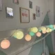 Baby Ferngesteuerte Indoor-Lichterkette LED Baumwolle Kugeln