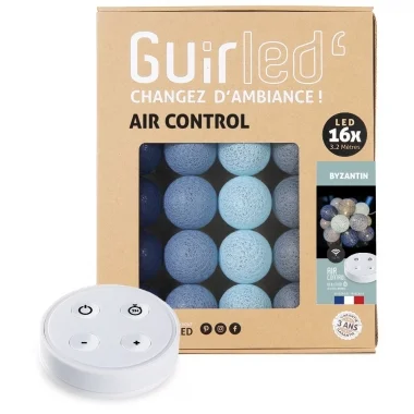 Guirled - Guirlande lumineuse Air Control -  Byzantin Télécommandée Guirlande lumineuse boules coton LED USB