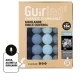 Byzantin Commande Vocale Guirlande lumineuse boules coton Google & Alexa