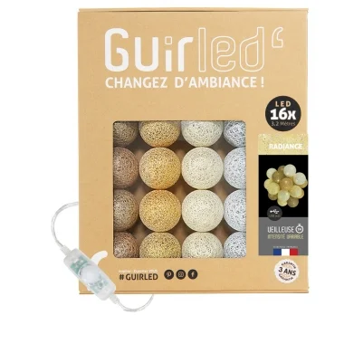 Guirled - Guirlande lumineuse Classique -  Radiance Classique Guirlande lumineuse boules coton LED USB