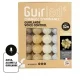 Radiance Befehl (Glitter) Vocal Lichterkette Kugeln Baumwolle Google & Alexa