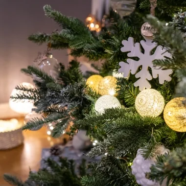 Guirled - Klassische Lichterkette - Radiance Classique Lichterkette Baumwollkugeln LED USB