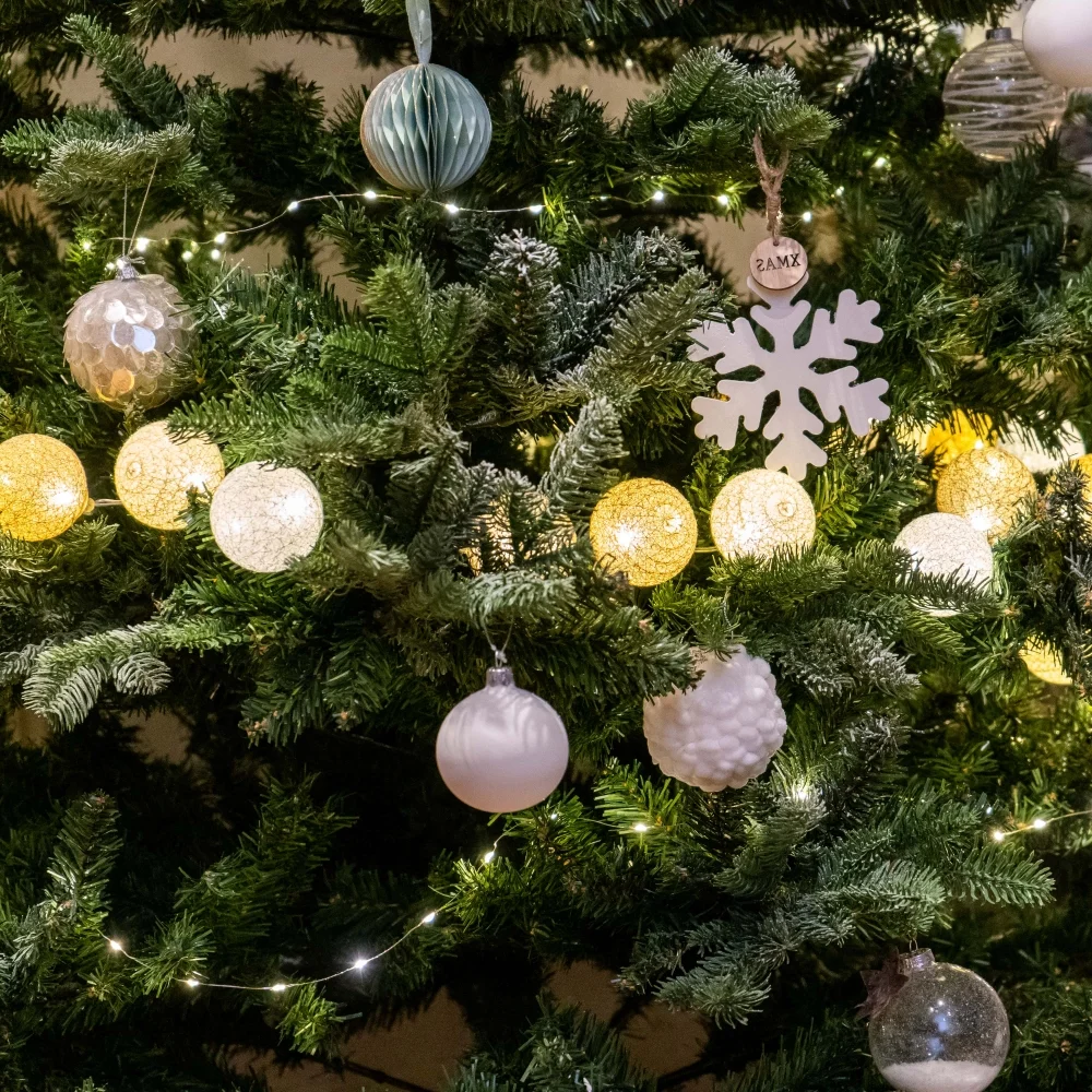 Guirled - Guirlande lumineuse Voice Control -  Radiance Commande Vocale Guirlande lumineuse boules coton Google & Alexa