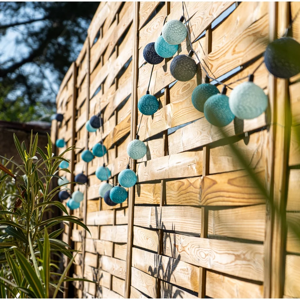 Guirled - Solar-Lichterkette - Altitude Wasserdichte & solarbetriebene Outdoor-Lichterkette LED-Kugeln