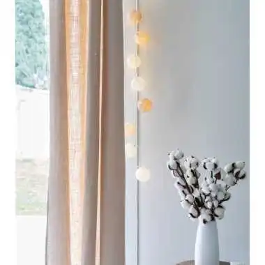 Guirled - Boutique -  Coton Classique Guirlande lumineuse boules coton LED USB [Reconditionné]