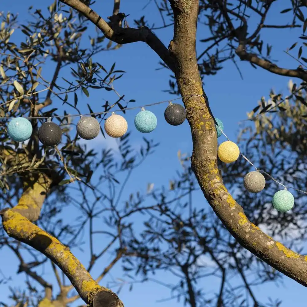 Guirled - Guirled -  Scandinave Guirlande lumineuse extérieure étanche & solaire boules LED [Reconditionné]
