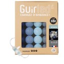 Byzantin Classique Guirlande lumineuse boules coton LED USB [Reconditionné]