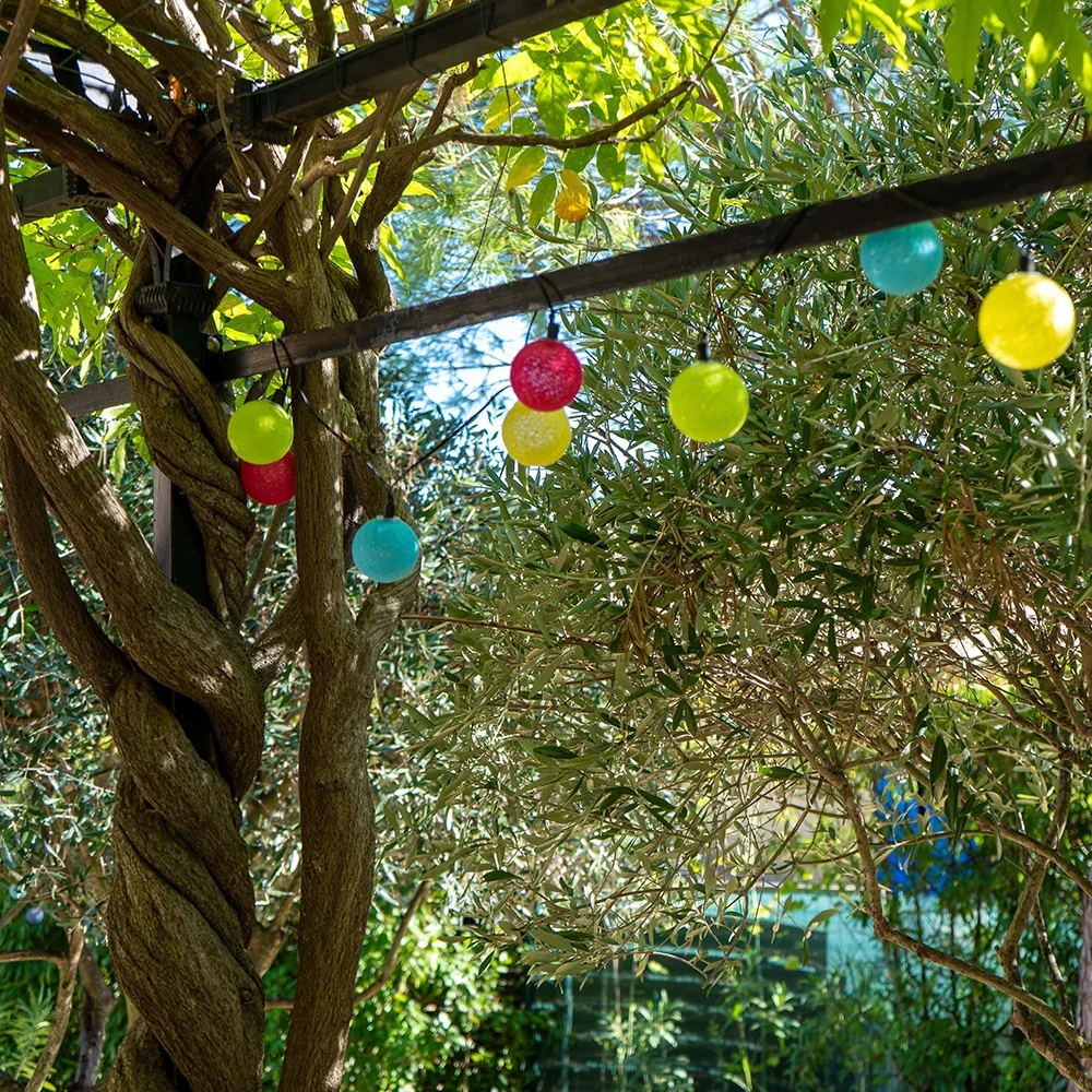 Guirled - Guirlande étanche & solaire -  Cocktail Guirlande lumineuse extérieure étanche & solaire boules LED