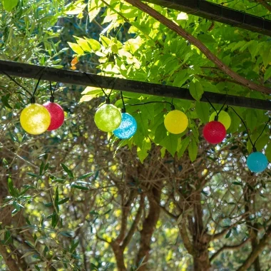 Guirled - Guirlande étanche & solaire -  Cocktail Guirlande lumineuse extérieure étanche & solaire boules LED