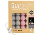 Guirled - Guirlande Classique -  Églantine Classique Guirlande lumineuse boules coton LED USB