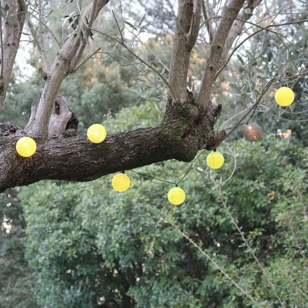 Guirled - Guirlande étanche & solaire -  Tagada Guirlande lumineuse extérieure étanche & solaire boules LED