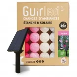 Guirled - Guirlande étanche & solaire -  Tagada Guirlande lumineuse extérieure étanche & solaire boules LED