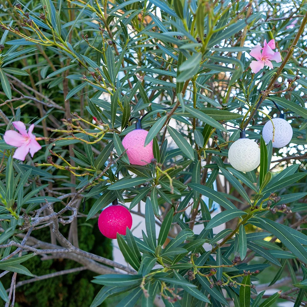 Guirled - Guirlande étanche & solaire -  Tagada Guirlande lumineuse extérieure étanche & solaire boules LED