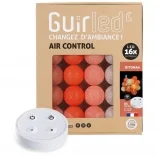 Guirled - Guirlande Air Control -  Ottoman Télécommandée Guirlande lumineuse boules coton LED USB
