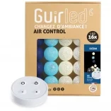 Guirled - Guirlande Air Control -  Océan Télécommandée Guirlande lumineuse boules coton LED USB