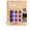 Provence Klassisch LED-Lichterkette mit Baumwollkugeln [Generalüberholt]