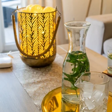 Guirled - Guirlande Voice Control -  Trésor (Or) Commande Vocale Guirlande lumineuse boules coton Google & Alexa