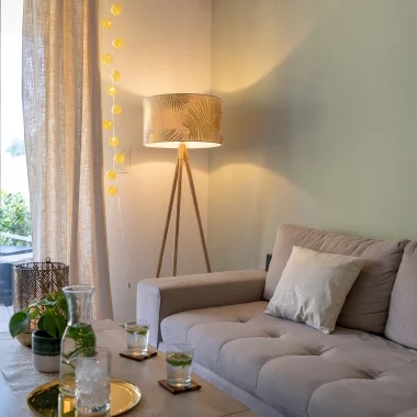 Guirled - Guirlande Voice Control -  Trésor (Or) Commande Vocale Guirlande lumineuse boules coton Google & Alexa