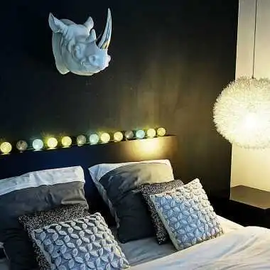 Guirled - Guirlande Air Control -  Avatar Télécommandée Guirlande lumineuse boules coton LED USB