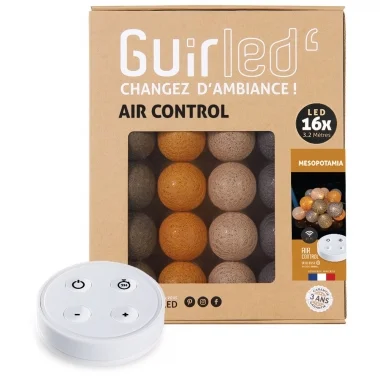 Guirled - Boutique -  Mesopotamia Télécommandée Guirlande lumineuse boules coton LED USB [Reconditionné]
