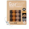 Classic Mesopotamia Cotton Ball LED cotton ball light garland USB