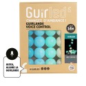 Guirled - Guirlande Voice Control -  Horizon Commande Vocale Guirlande lumineuse boules coton Google & Alexa