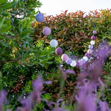 Guirled - Guirlande lumineuse Solaire -  Myrtille Guirlande lumineuse extérieure étanche & solaire boules LED