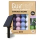 Heidelbeere Outdoor Lichterkette Kugel wasserdicht & Solar LED
