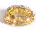 Guirled - Guirlande Mini LED -  Guirlande lumineuse Mini LED Classique Filament cuivre Silver