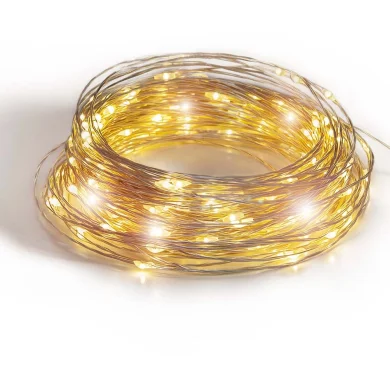 Guirled - Guirlande Mini LED -  Guirlande lumineuse Mini LED Classique Filament cuivre Silver