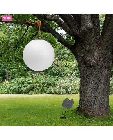I personalize my solar light sphere.
