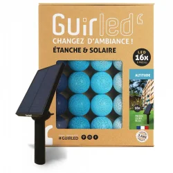 Guirled - Guirlande lumineuse Solaire -  Altitude Guirlande lumineuse extérieure étanche & solaire boules LED