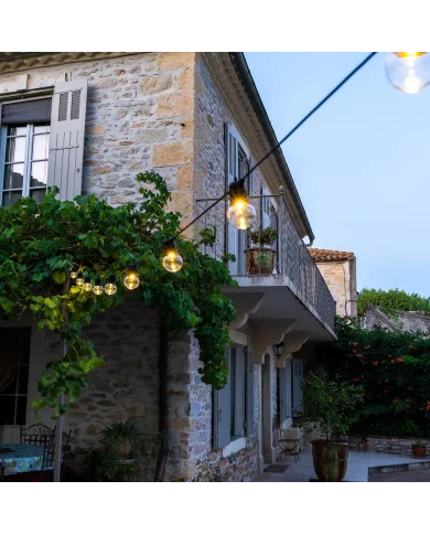 Guinguette Vintage Edition 32 LED, Solar & Netz | Guirled