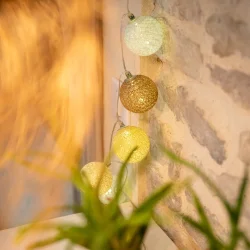 Ghirlanda a palline luminose - Radiance con telecomando - Guirled