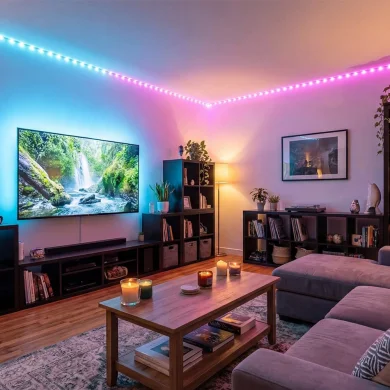 Mini LED lichtslinger Premium RGB Wi-Fi