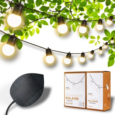 Guinguette Solaire White Edition 32 LED