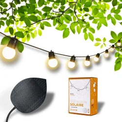 Guinguette Solare Edizione Bianca 16 LED
