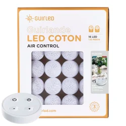 Light ball garland - Snowflake Remote-controlled - Guirled
