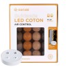 Mesopotamia Remote-Controlled LED cotton ball light garland USB