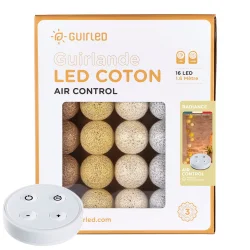 Light ball garland - Radiance Remote Controlled - Guirled