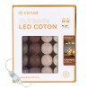 Cioccolato Classico Interno Ghirlanda luminosa palline di cotone LED
