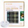 Romania Remote LED cotton ball light garland USB