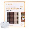 Remote Control Cotton LED cotton ball light garland